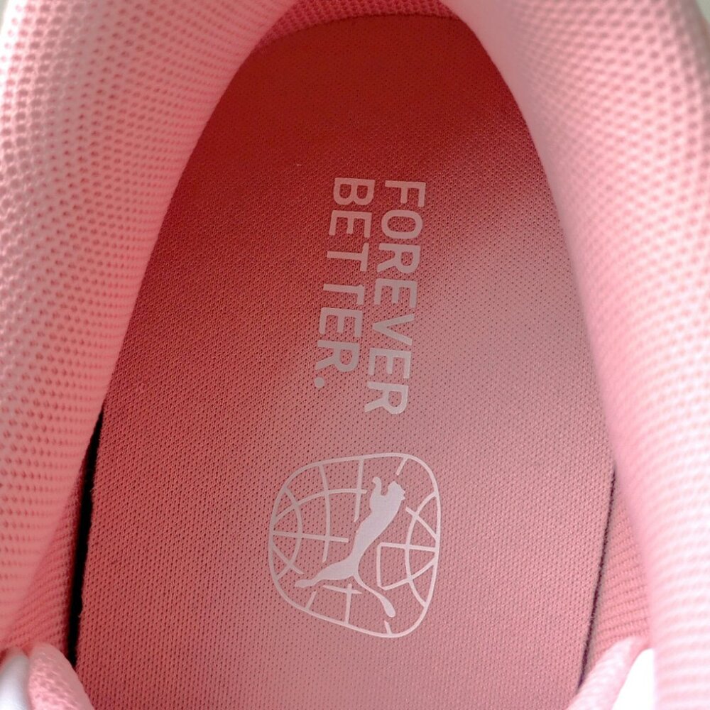 Puma Women's Karmen Rebelle She Moves Us Platform in Lovely White Peach Smooth - Picture 9 of 13